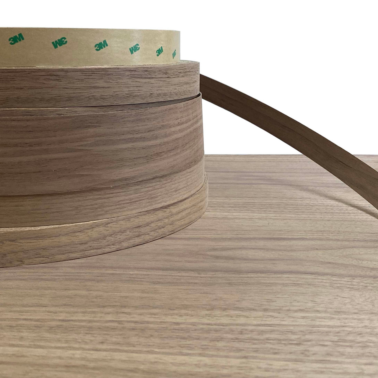 Walnut Wood Veneer – Flat Cut – Edgebanding Supply