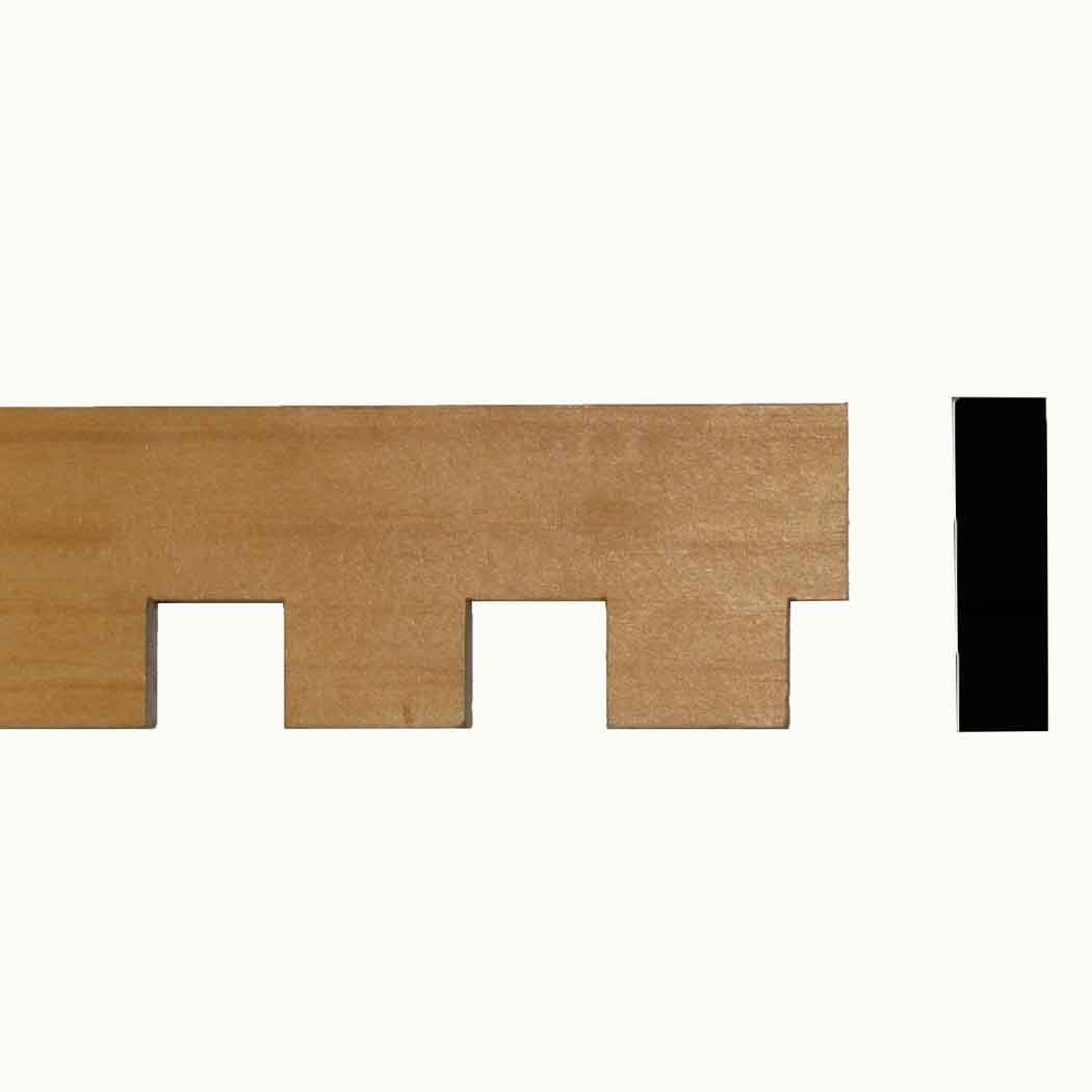 Dentil Moulding 1/2" X 1-3/4"