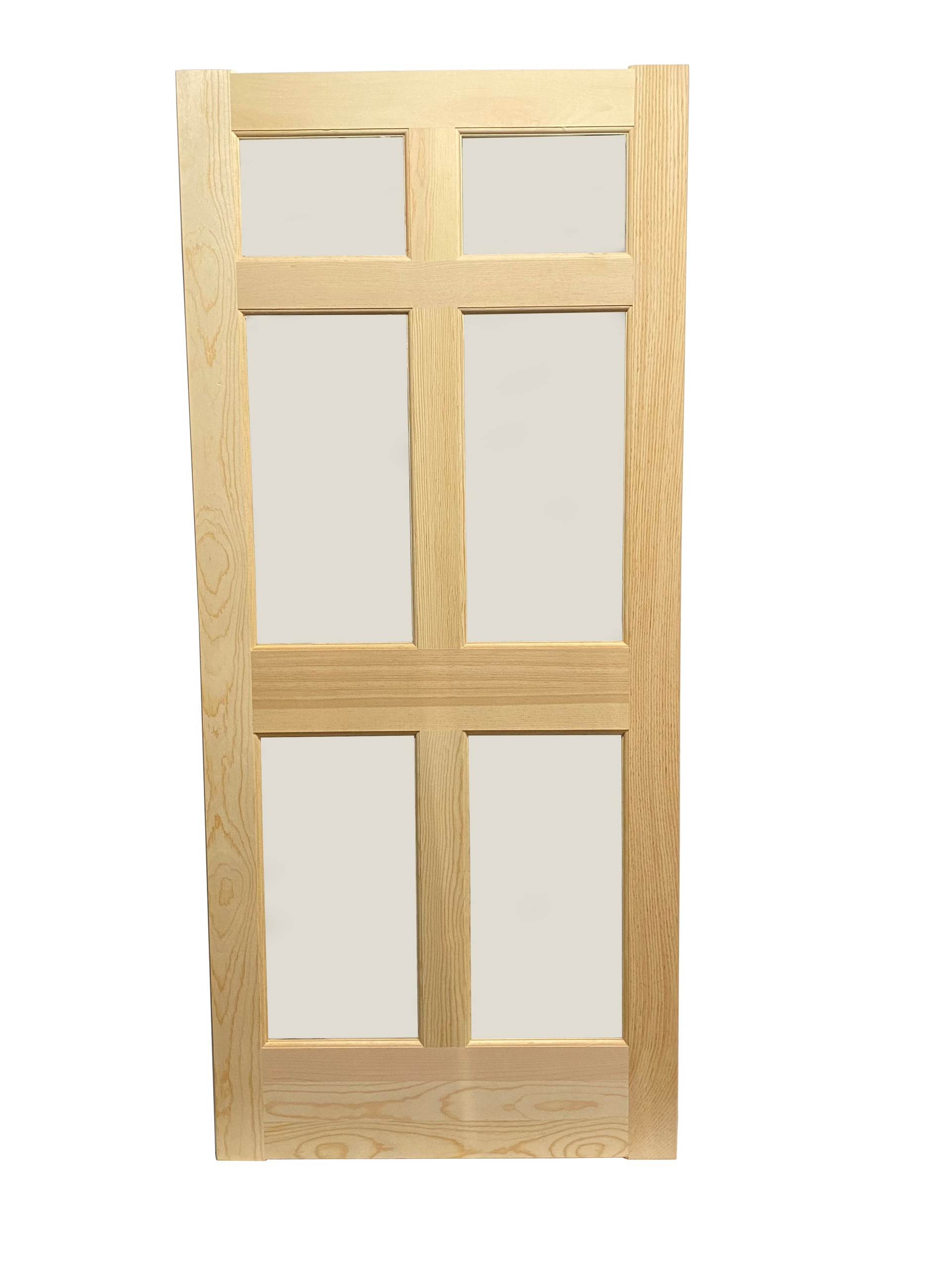 Wood Storm Doors 6-lite Wooden Storm Door - Total Wood Store