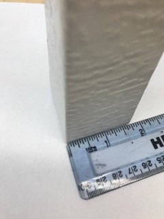 Aluminum Outside Corner for Hardboard Siding