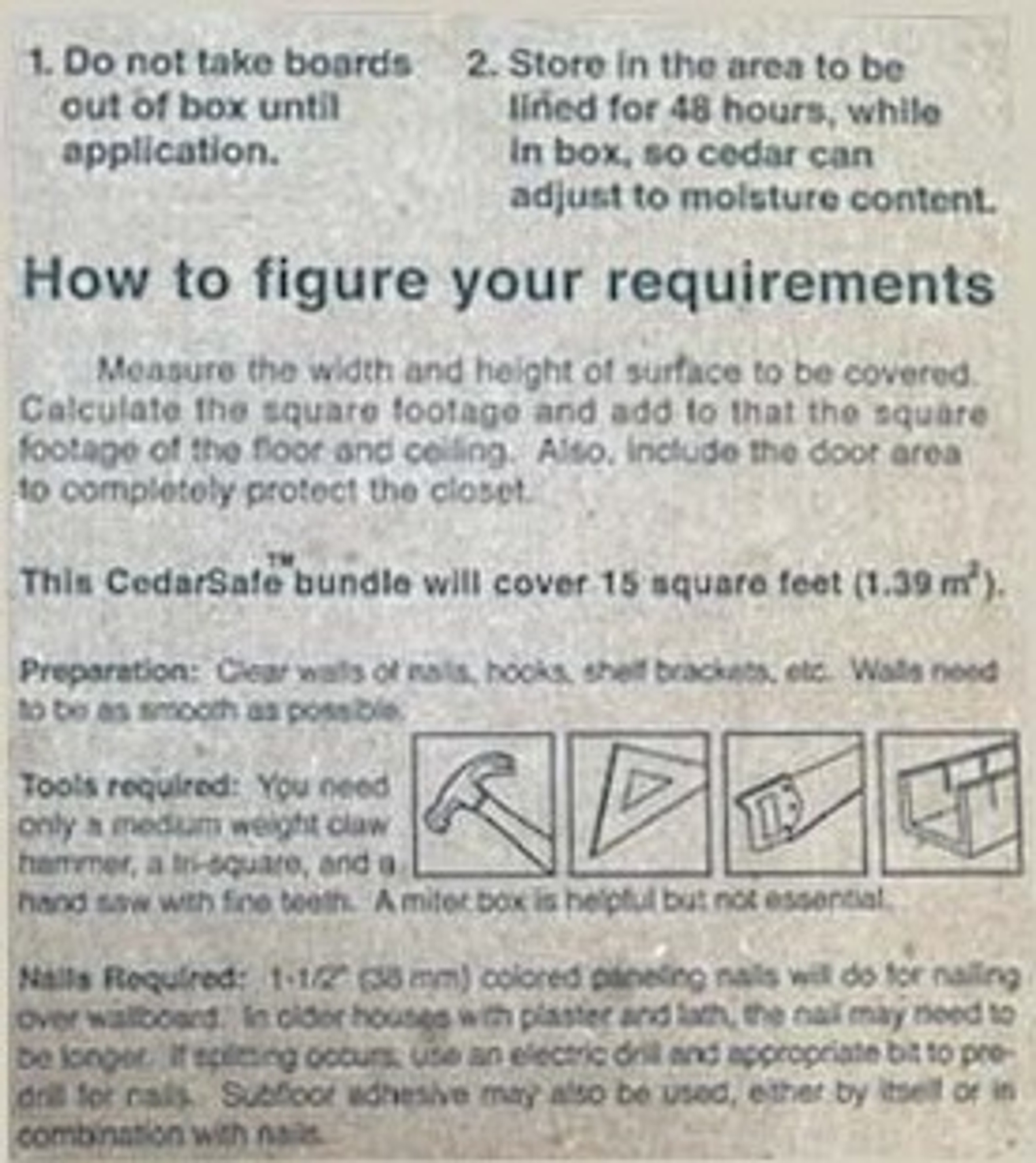 Aromatic Cedar Closet Liner Planks Total Wood Store
