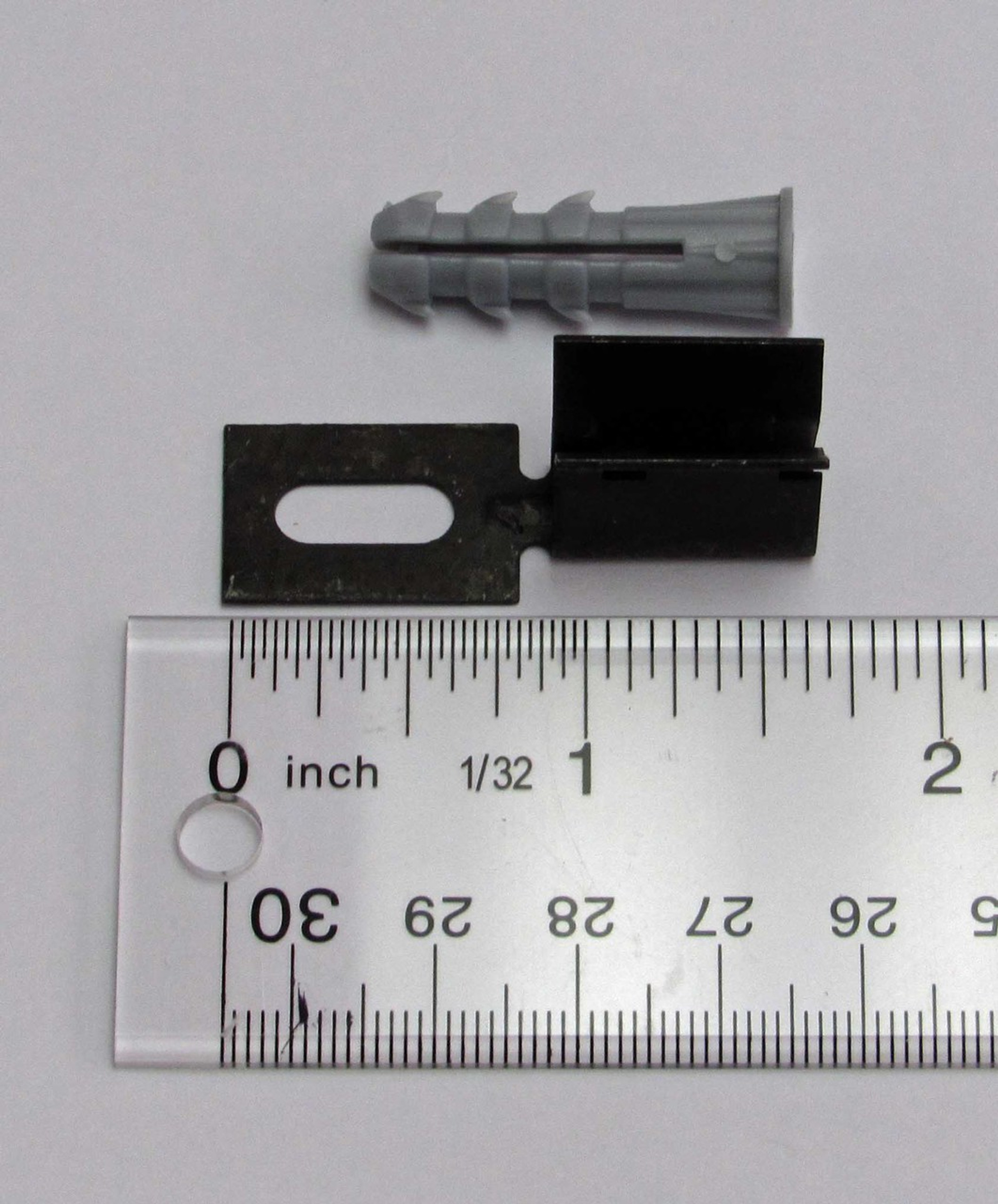 Metal Shutter Clips for Vinyl Shutters (12 per bag) Total Wood Store