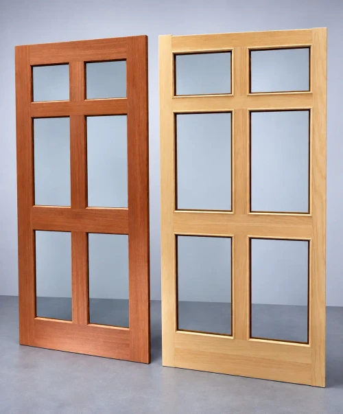 Standard Mahogany versus White Pine 6-lite