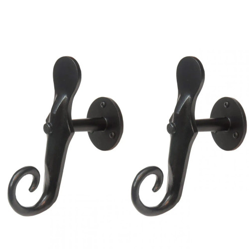 Protruding Rat Tail Stay with Plate Mount