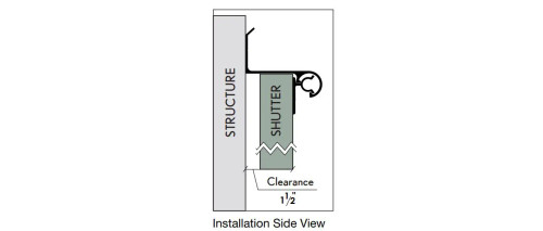 Sliding Bahama Hinge