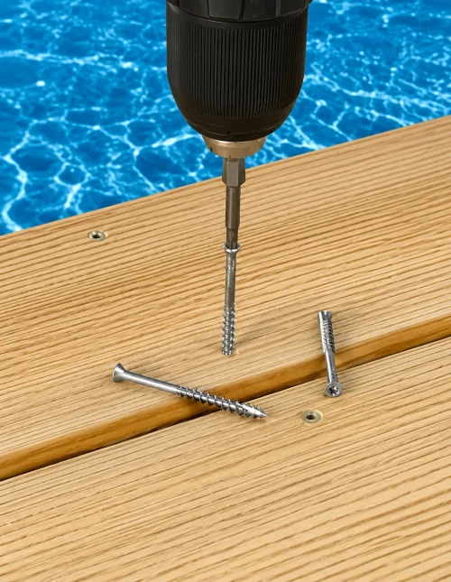 Stainless Steel Trim-Head Screw