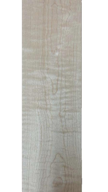 Ribboning in the curly maple board