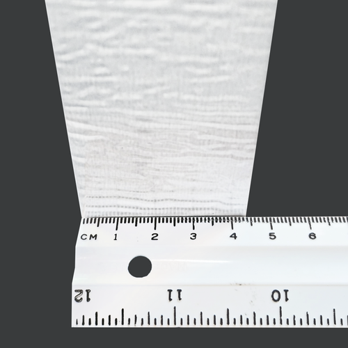 textured siding, width