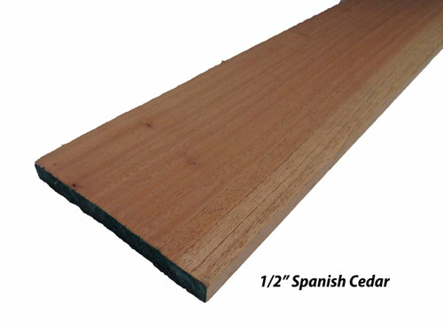 Spanish Cedar Lumber S4S