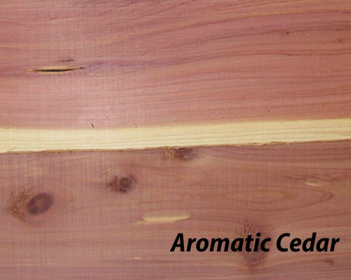 Aromatic Cedar Lumber S4S - single board