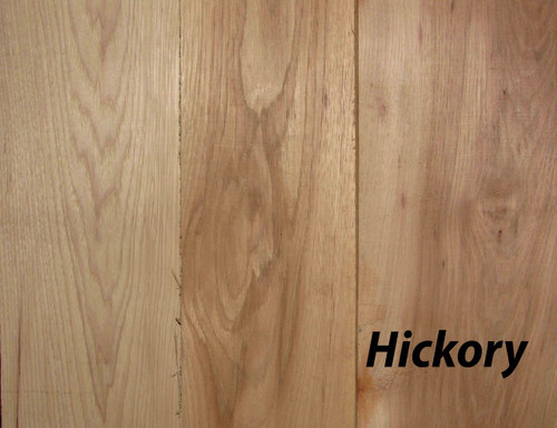 Hickory showing variation in grain