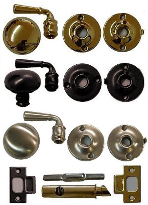 Storm door Lock and Lever Handle Set (Ives)