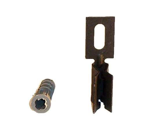 Front profile shutter clip