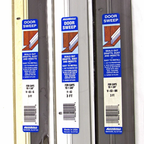 Door Sweep Vinyl Aluminum