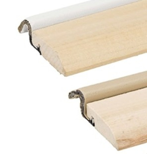 WV-97 Weather stripping in white and tan