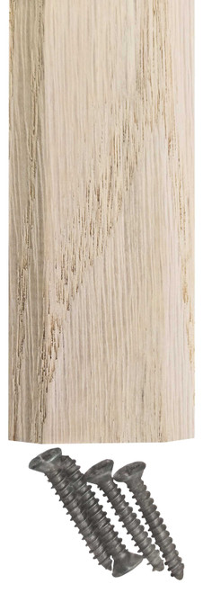 1-3/8" Flat Threshold in Solid Oak