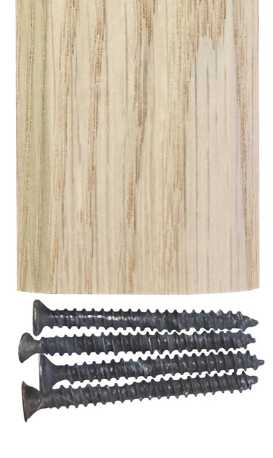 Oak Molding 1.5" Carpet Bar