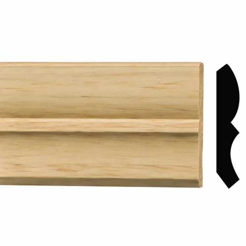 Style 70 Bed Molding - 9/16" x 1-5/8"