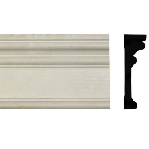 Brick Moulding #180 - Primed Fingerjoint Pine - 7