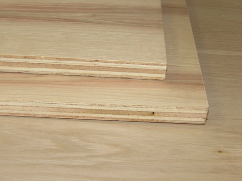 Hickory Plywood edges