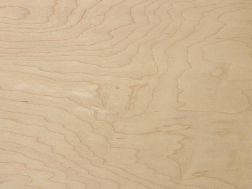 Close-up of Maple Plywood Grain