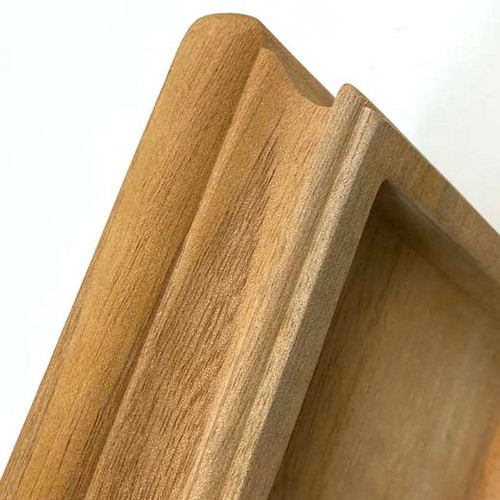 Miterless corners