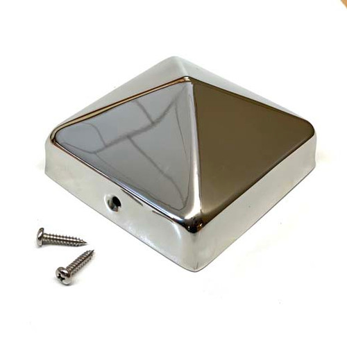 Heavy Duty Stainless Steel Pyramid Post Cap