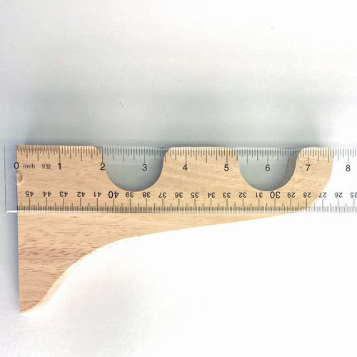 Unfinished Double Drapery Bracket, pair