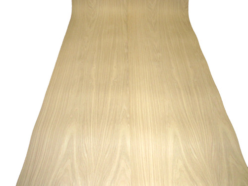 White oak veneer comes in 3 backers