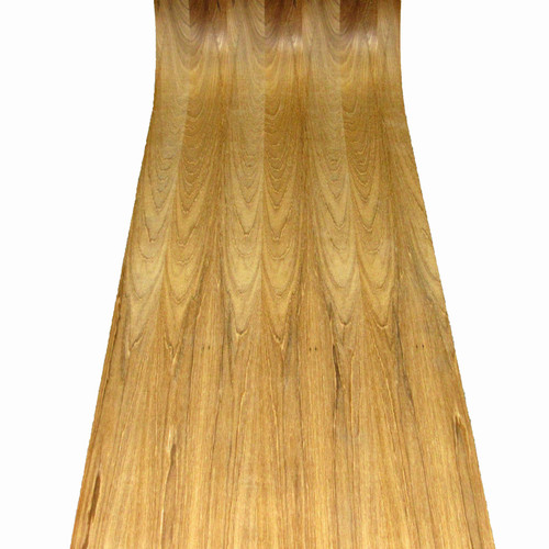 Teak, Plain-Sliced, Wood Veneer