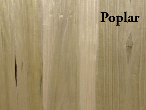 Poplar Hardwood S4S (4/4 & 5/4 Thick Only)