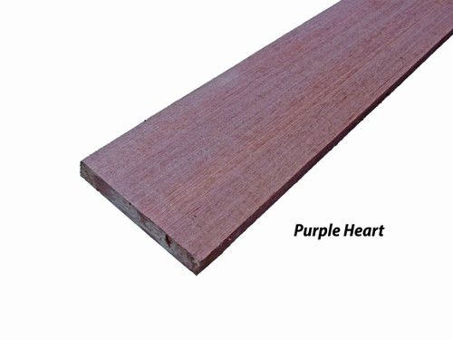 Purple Heart Hardwood S4S