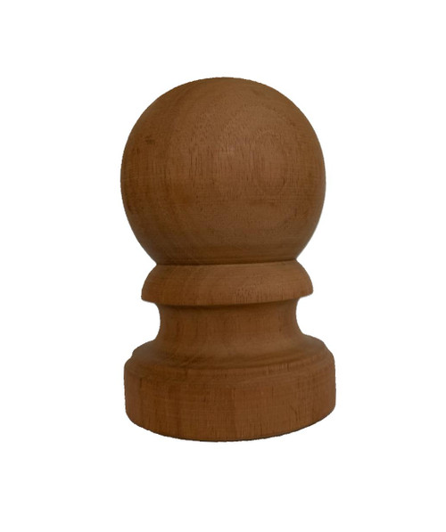 4x4 Mahogany Globe top
