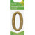 4 inch Brushed Brass House Numbers
