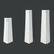 Cement Siding aluminum corner edge protectors