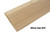 White Oak Qtr hardwood boards