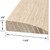 Oak Molding 3/8" Butt Edging Oak Molding 3/8" Butt Edging