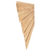 Horizontal view of Channel rustic siding.