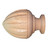 Unfinished Acorn Finials