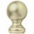 1-3/8" Gold Ball Finial - Pair **CLEARANCE**