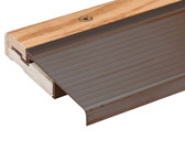 Randall Adjustable Exterior Aluminum and Oak Door Sill