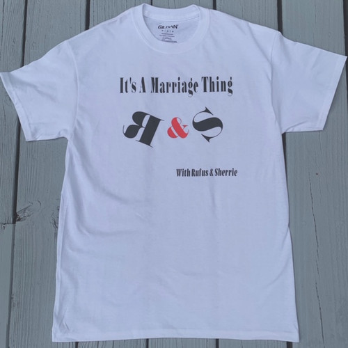 It's A Marriage Thing Logo T-Shirt - White