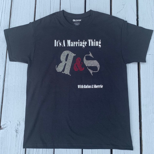 It's A Marriage Thing Logo T-Shirt - Black