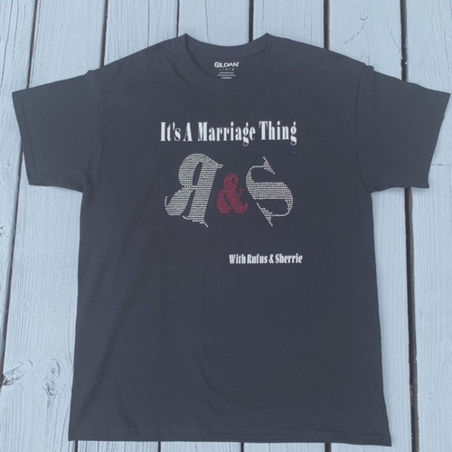 It's A Marriage Thing Logo T-Shirt - Black