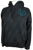 Dog and Horse Black Hoodie - Blue Stitching