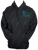 Mules Black Hoodie - Blue Stitching