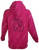 Hairy Horse Hot Pink Hoodie - Black Stitching