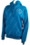 Tribal Horse Teal Hoodie - White Stitching