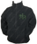 English Horse Black Fleece Jacket - Lime Green Stitching