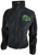 Hairy Horse Black Fleece Jacket - Lime Green